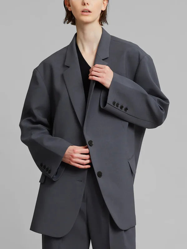 Sofia | Blazer oversize gris