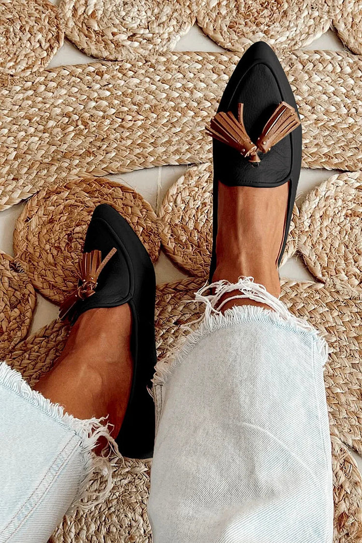 Vesperia - Mocassins à franges au style contemporain