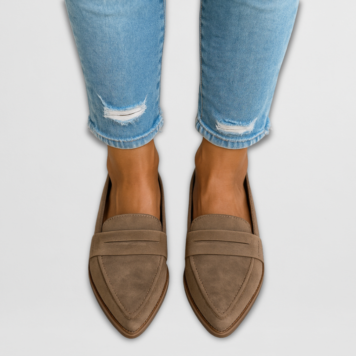 Mocassins en Daim Nadia™ | Élégance et Confort au Quotidien