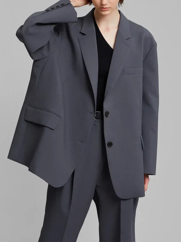 Sofia | Blazer oversize gris