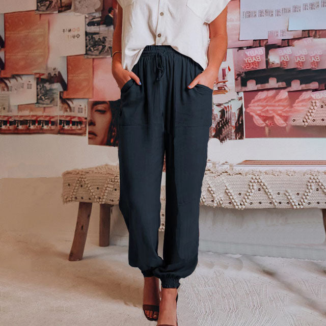 Kaeli – Pantalons Chic à Taille Ajustable