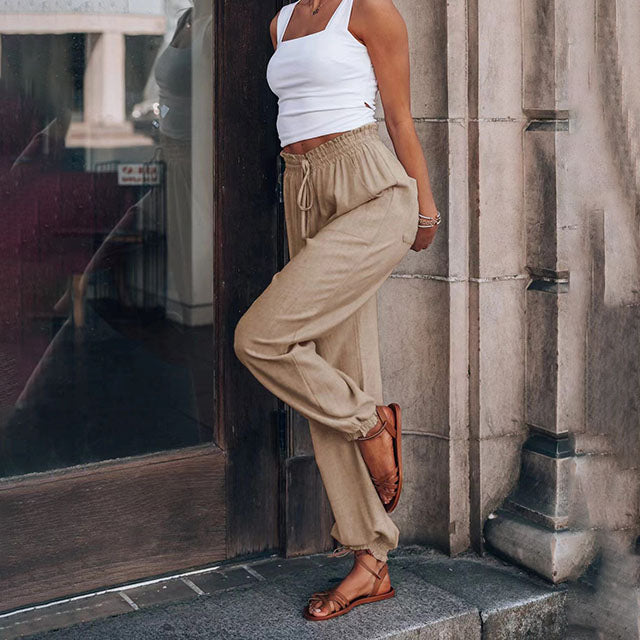 Kaeli – Pantalons Chic à Taille Ajustable