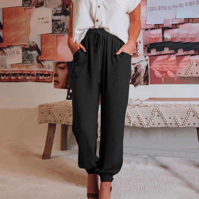 Kaeli – Pantalons Chic à Taille Ajustable