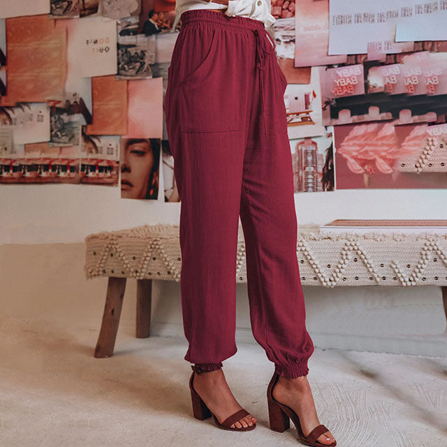 Kaeli – Pantalons Chic à Taille Ajustable