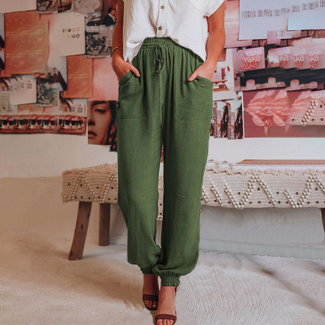 Kaeli – Pantalons Chic à Taille Ajustable