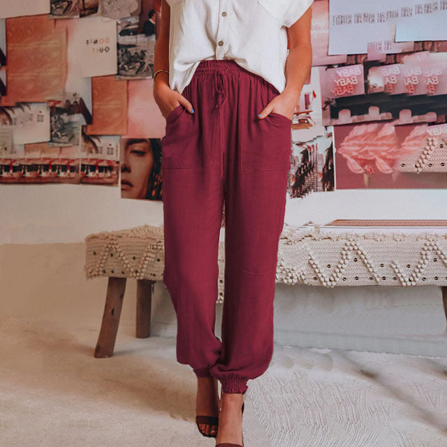 Kaeli – Pantalons Chic à Taille Ajustable