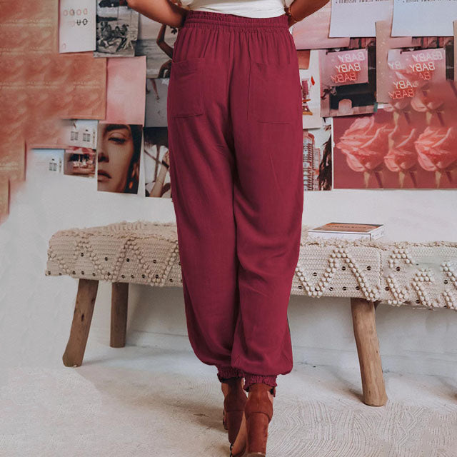 Kaeli – Pantalons Chic à Taille Ajustable