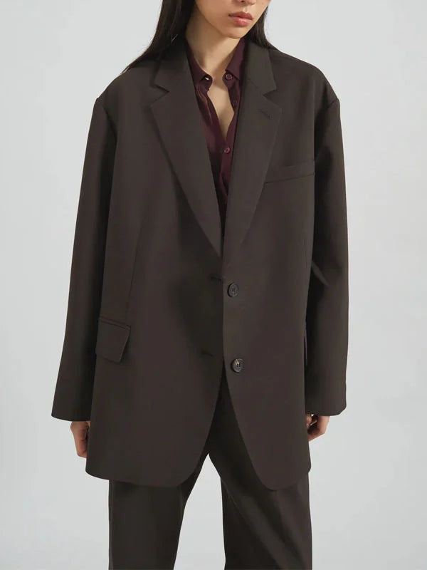 Sofia | Blazer oversize croisé « Force de la Terre »