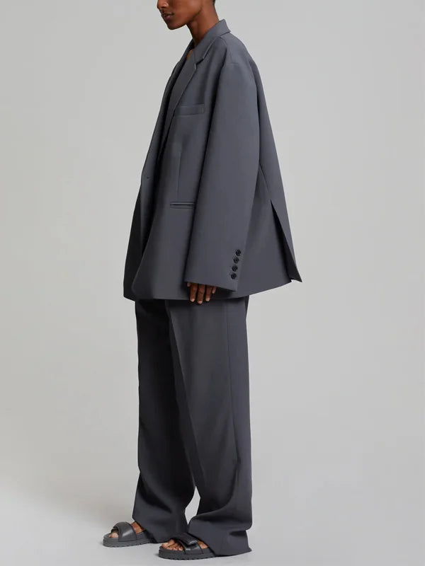 Sofia | Blazer oversize gris