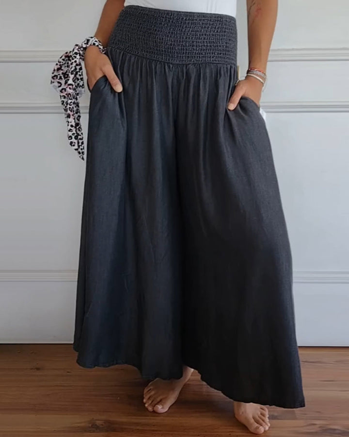 MIRA - Pantalon Chic à Taille Élastique
