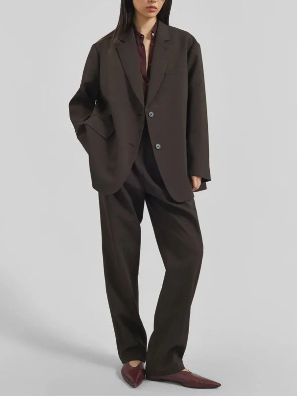 Sofia | Blazer oversize croisé « Force de la Terre »