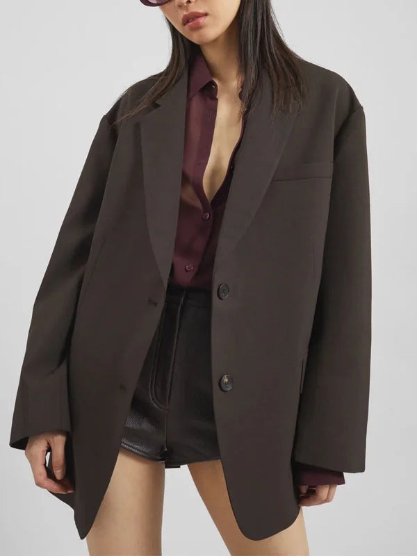 Sofia | Blazer oversize croisé « Force de la Terre »