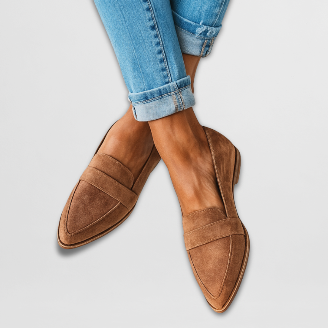 Mocassins en Daim Nadia™ | Élégance et Confort au Quotidien