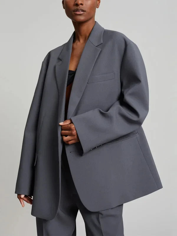 Sofia | Blazer oversize gris