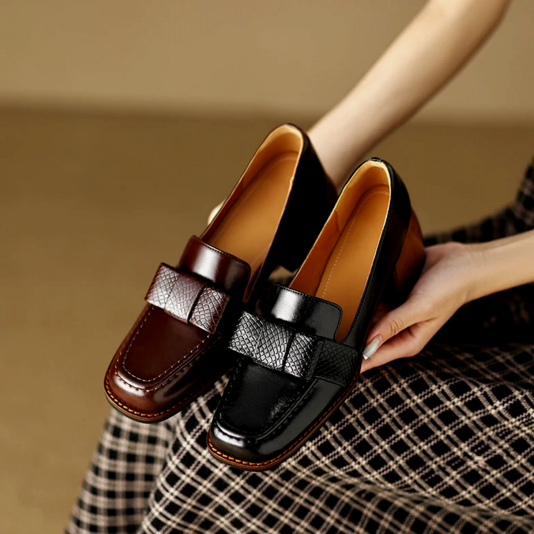 Mocassins Contessa à Nœud Élégant