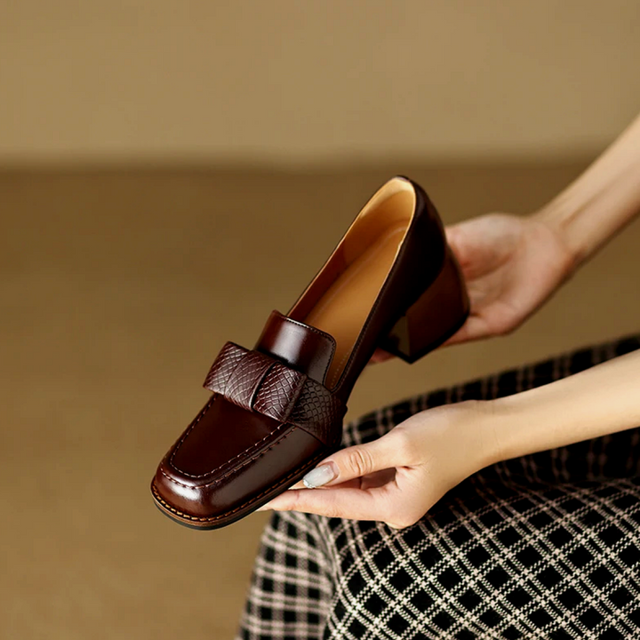 Mocassins Contessa à Nœud Élégant