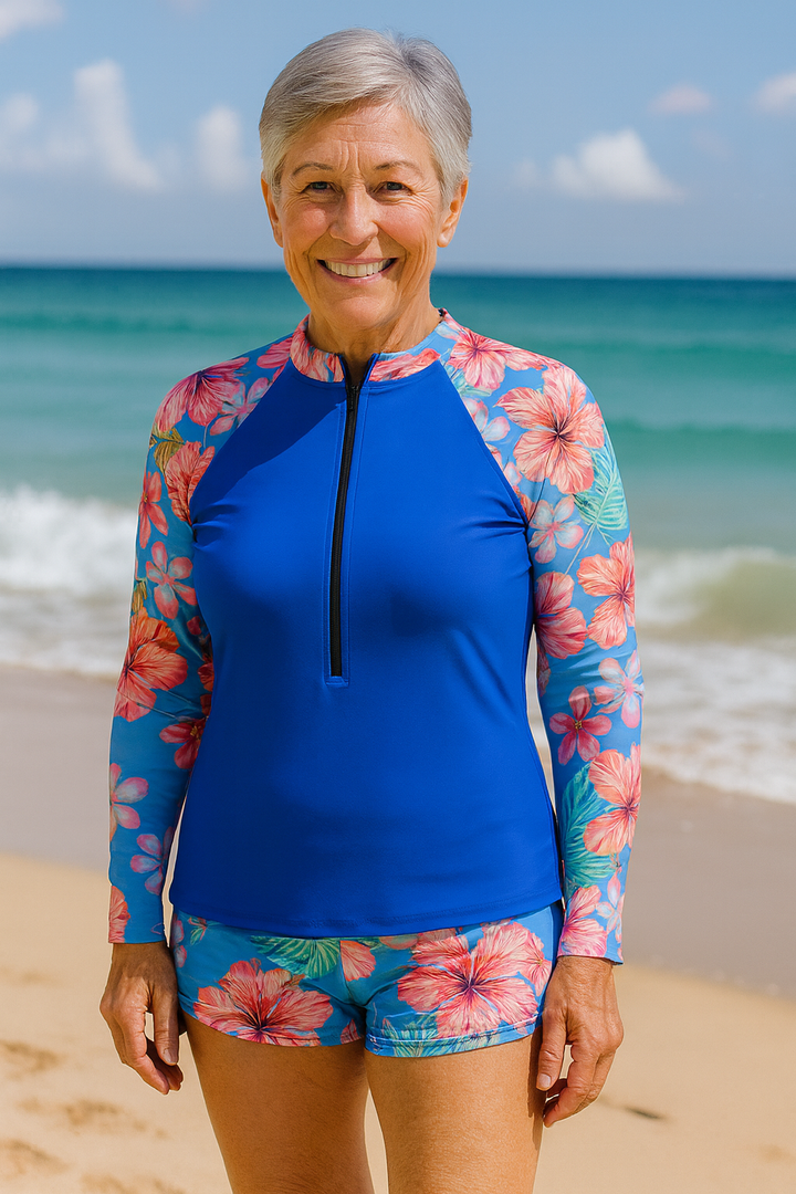 SereniSea Maillots de Bain | Ensemble Anti-UV – Élégance Solaire, Confort Tout au Long de la Journée