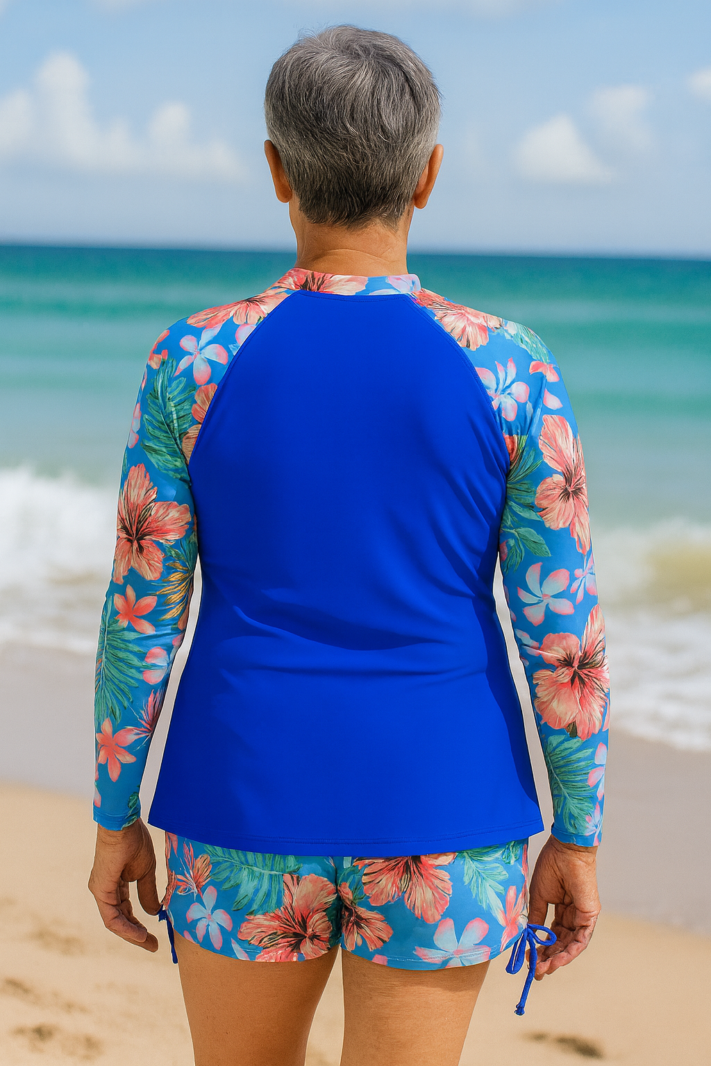 SereniSea Maillots de Bain | Ensemble Anti-UV – Élégance Solaire, Confort Tout au Long de la Journée