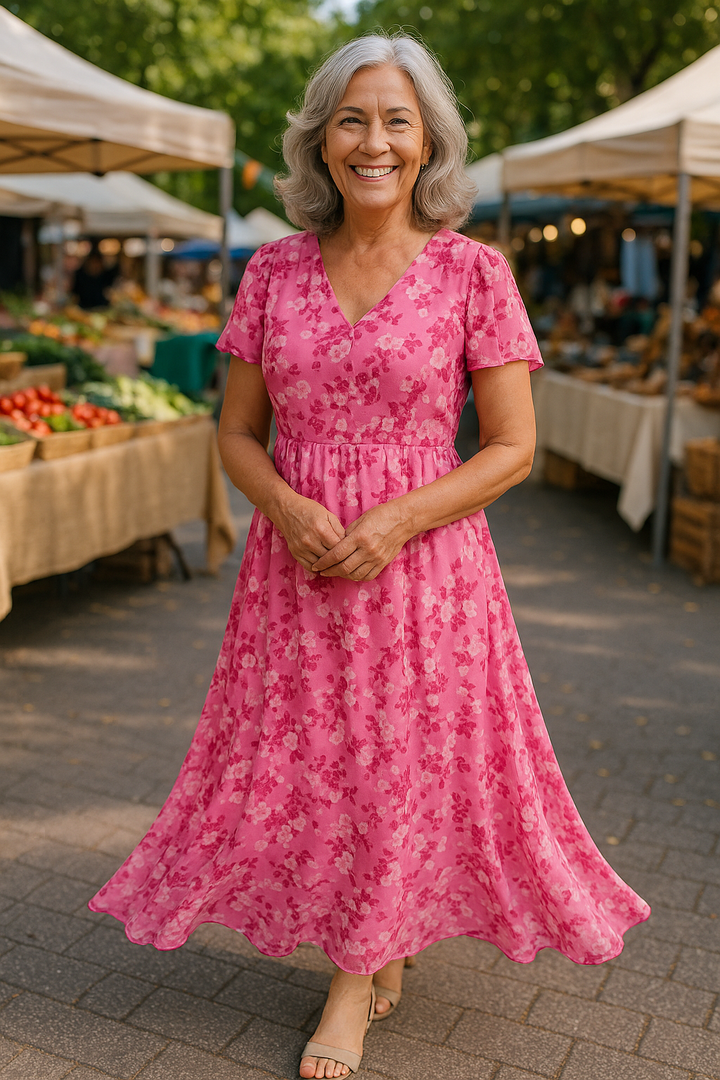 Sylvia | Robe – Élégance en mouvement, confort assuré