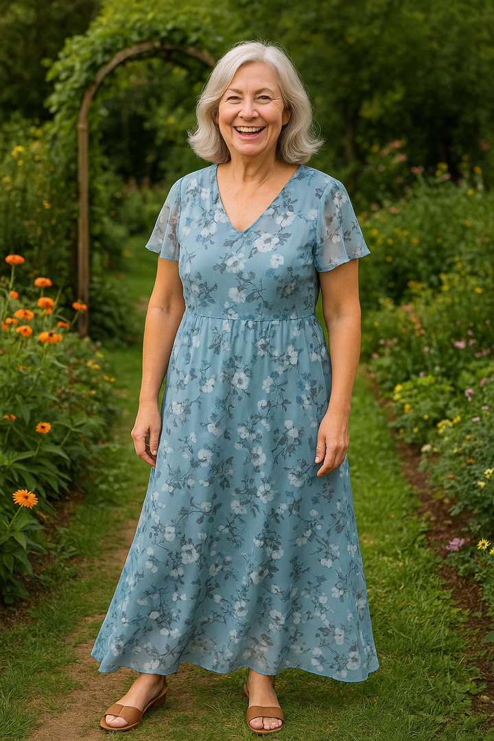 Sylvia | Robe – Élégance en mouvement, confort assuré