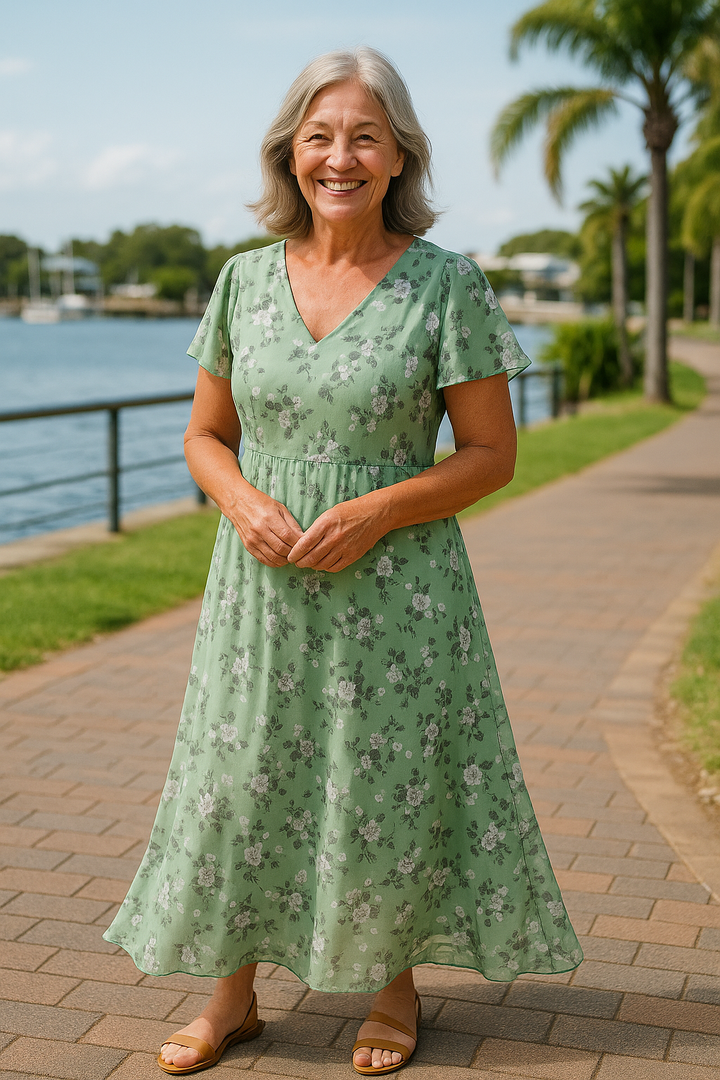 Sylvia | Robe – Élégance en mouvement, confort assuré