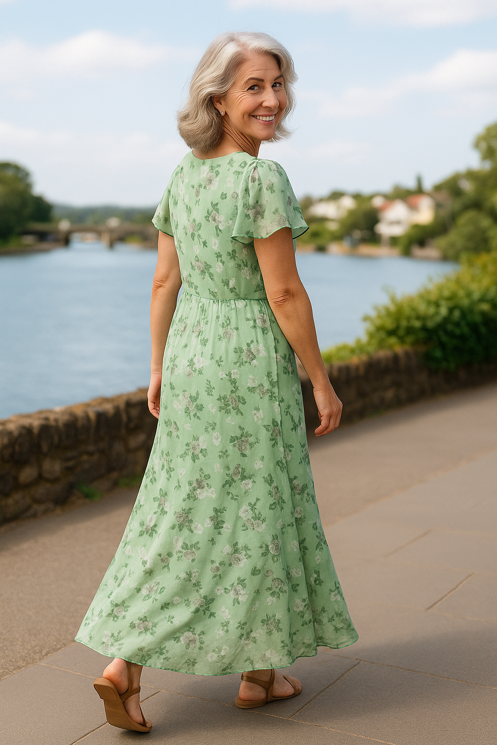 Sylvia | Robe – Élégance en mouvement, confort assuré