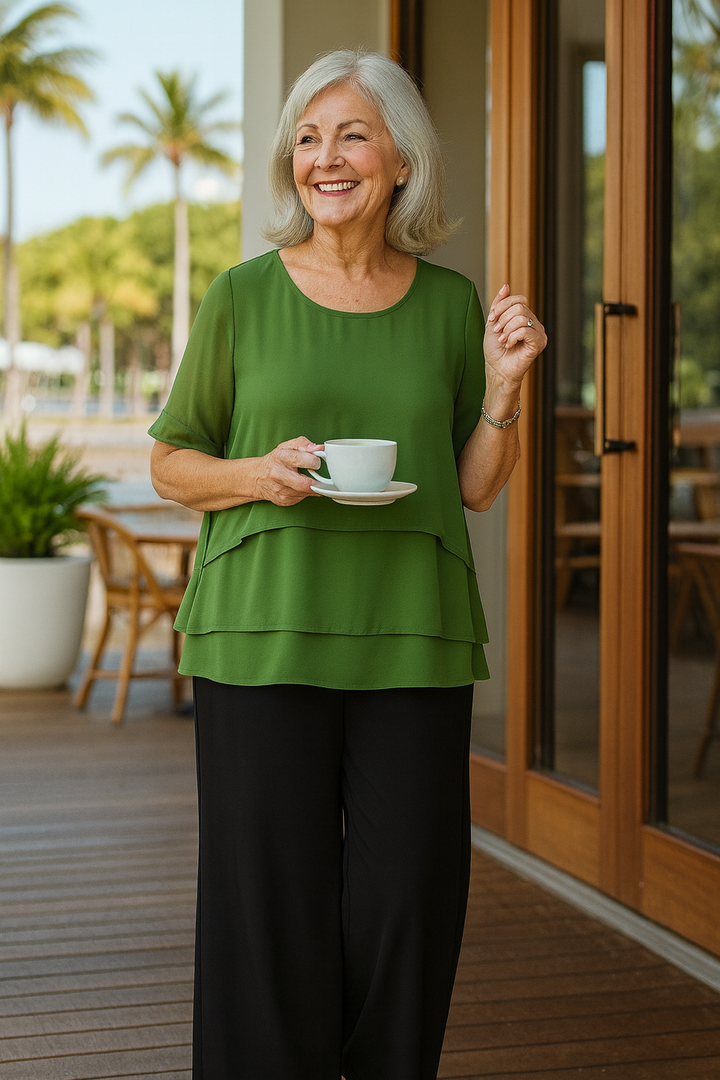 Darcy | Blouse Douceur Satinée