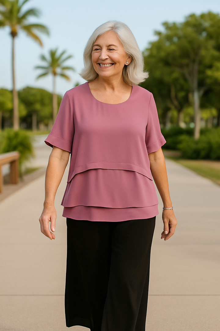 Darcy | Blouse Douceur Satinée