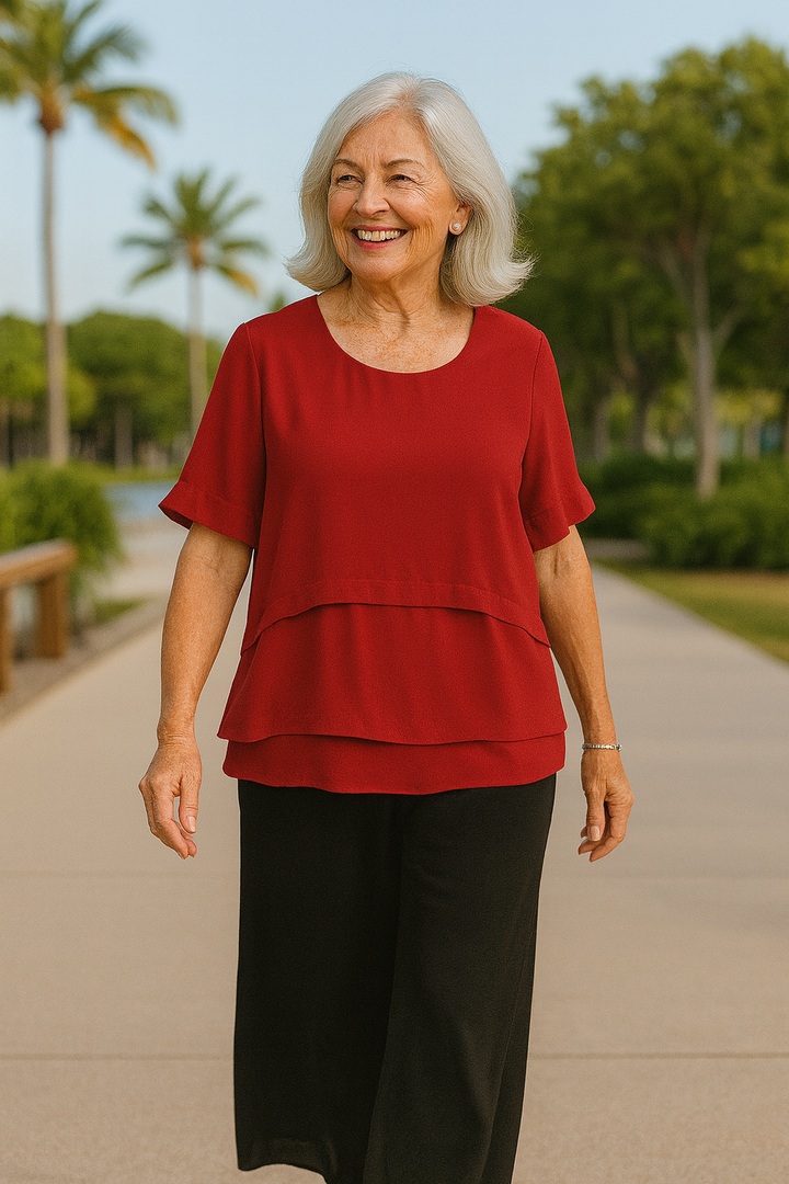 Darcy | Blouse Douceur Satinée