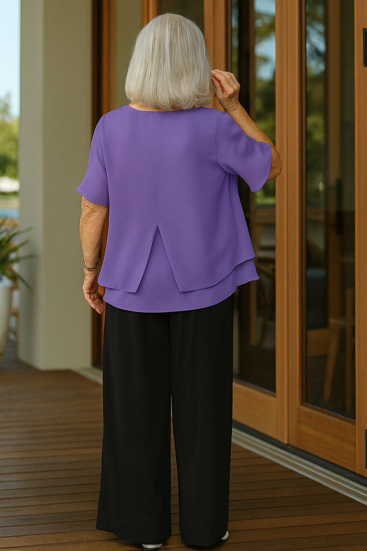 Darcy | Blouse Douceur Satinée