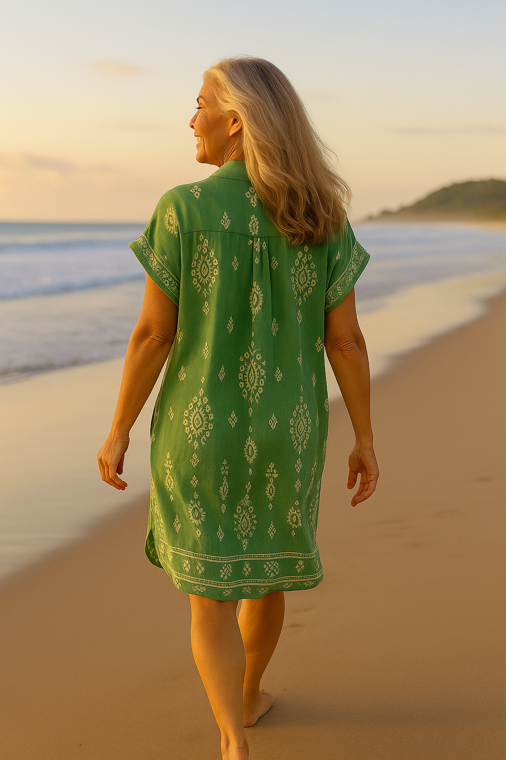 Seabreeze | Robe Bohème en Coton-Lin