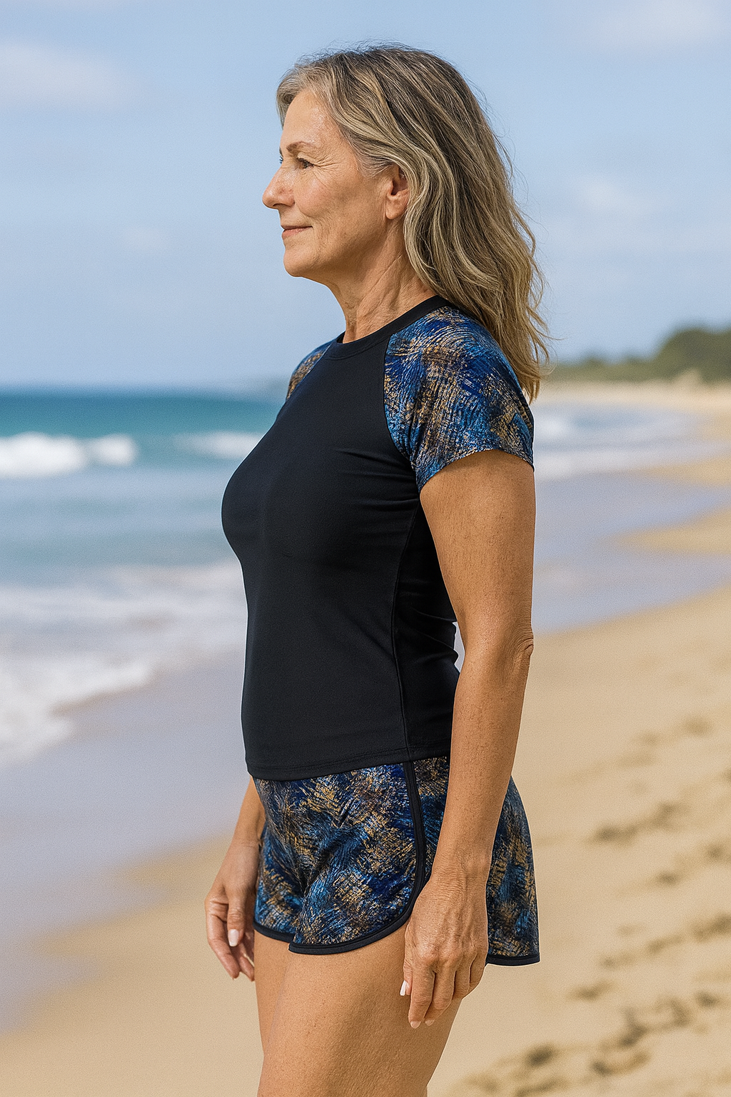 ShoreHaven | Ensemble Tankini Protecteur UV – Confiance en Soleil, Confort Tout au Long de la Journée