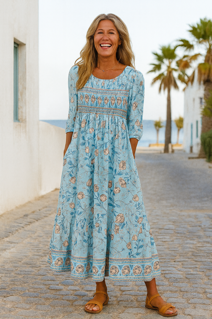 Robe Midi Meliora | Élégance Quotidienne – Confort Flatteur, Confiance Intemporelle (S-5XL)