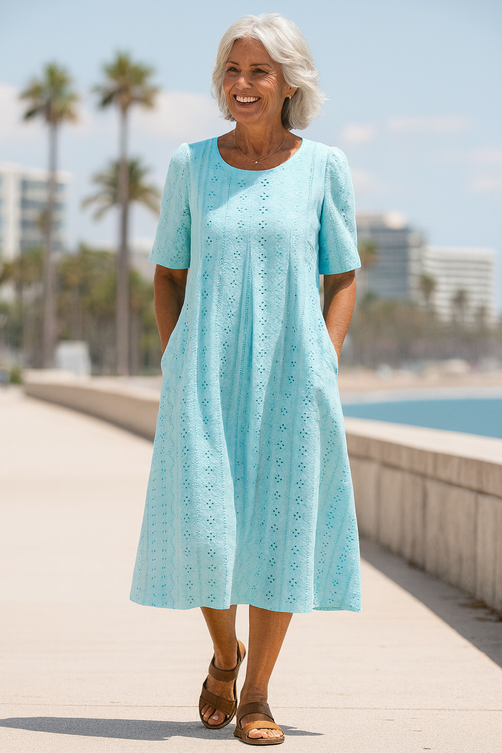 Robe Midi Meliora | Élégance Quotidienne – Confort Flatteur, Confiance Intemporelle (S-5XL)