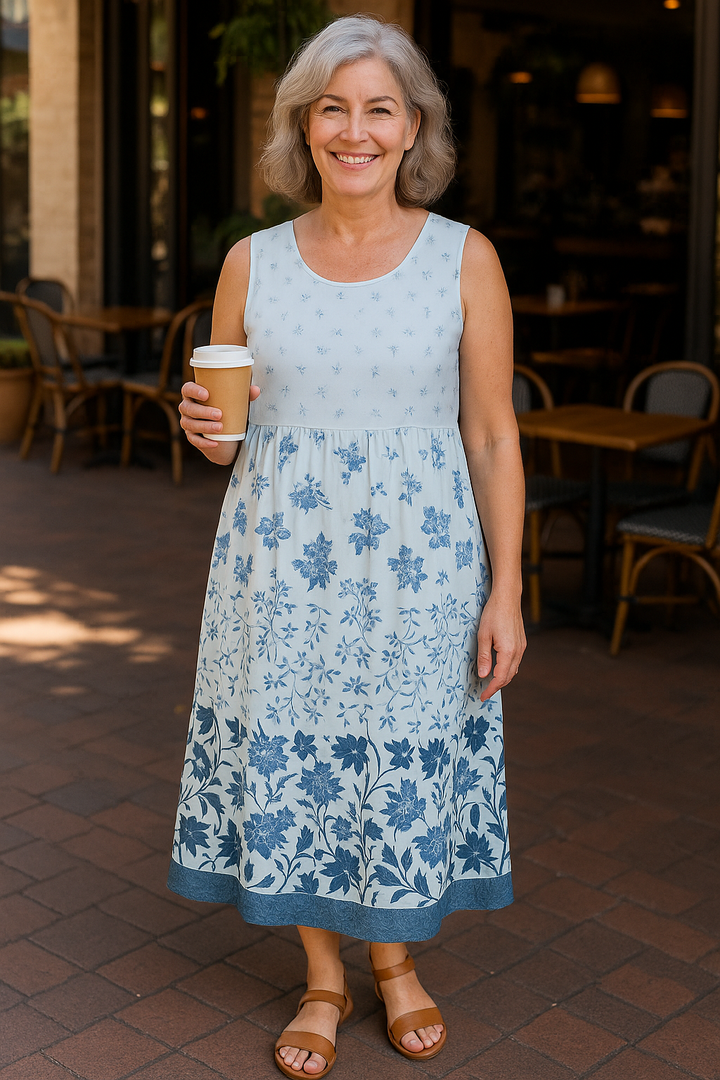 Evelane | Robe Midi Flow - L&
