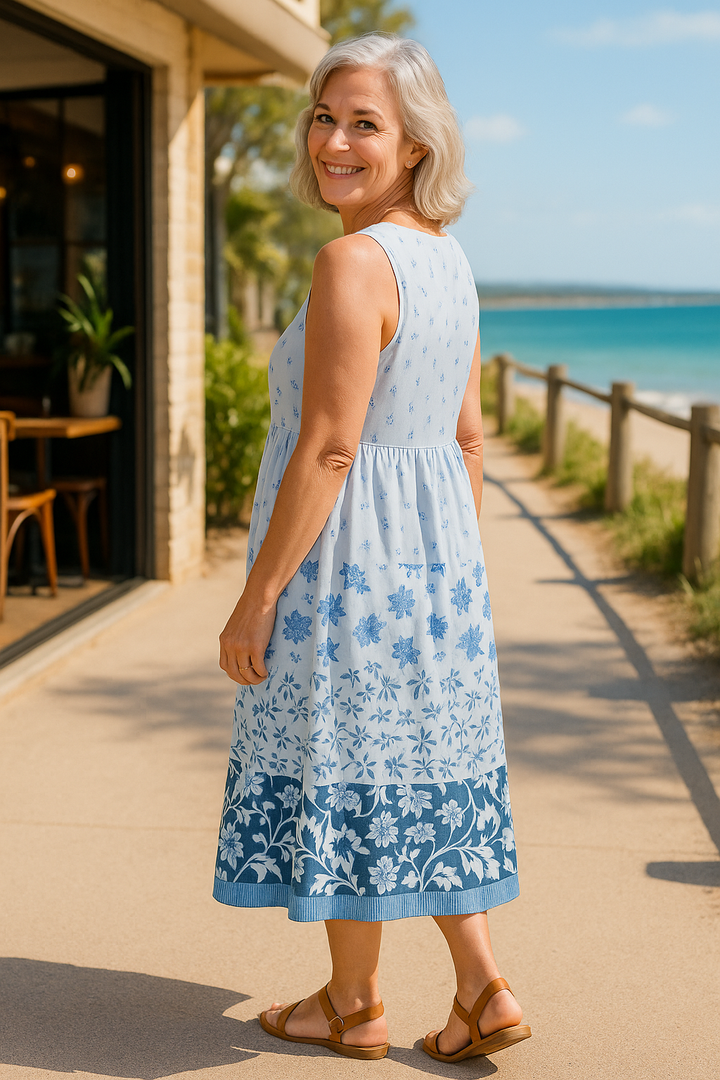 Evelane | Robe Midi Flow - L&