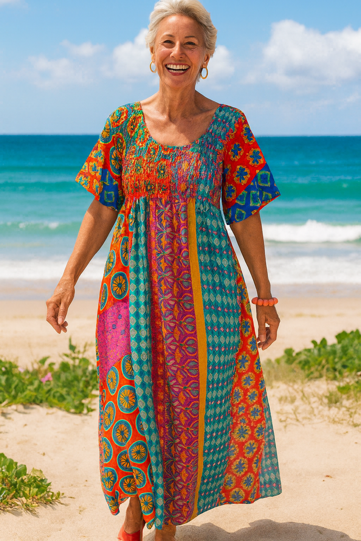 Robe Maxi Althea | Élégance Confortable pour le Quotidien