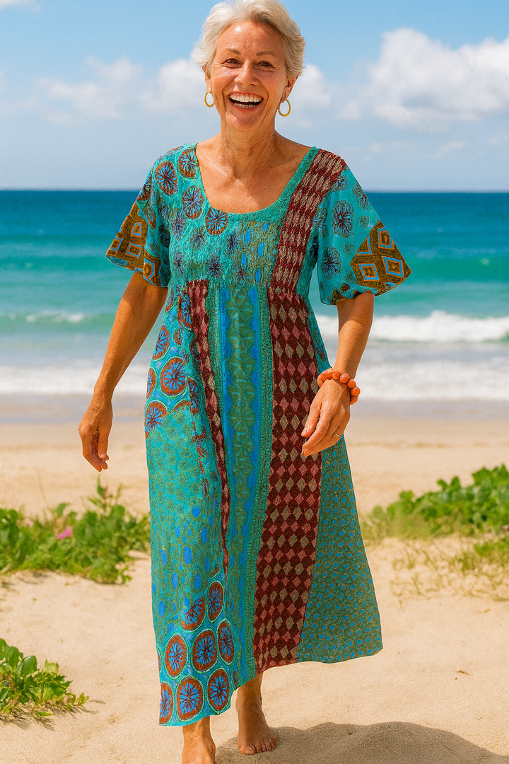 Robe Maxi Althea | Élégance Confortable pour le Quotidien