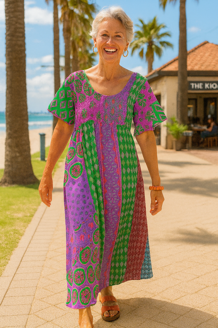 Robe Maxi Althea | Élégance Confortable pour le Quotidien