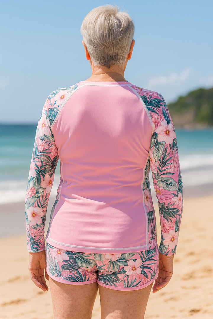 Elaine | Ensemble Tankini Sécurisé UPF 50+