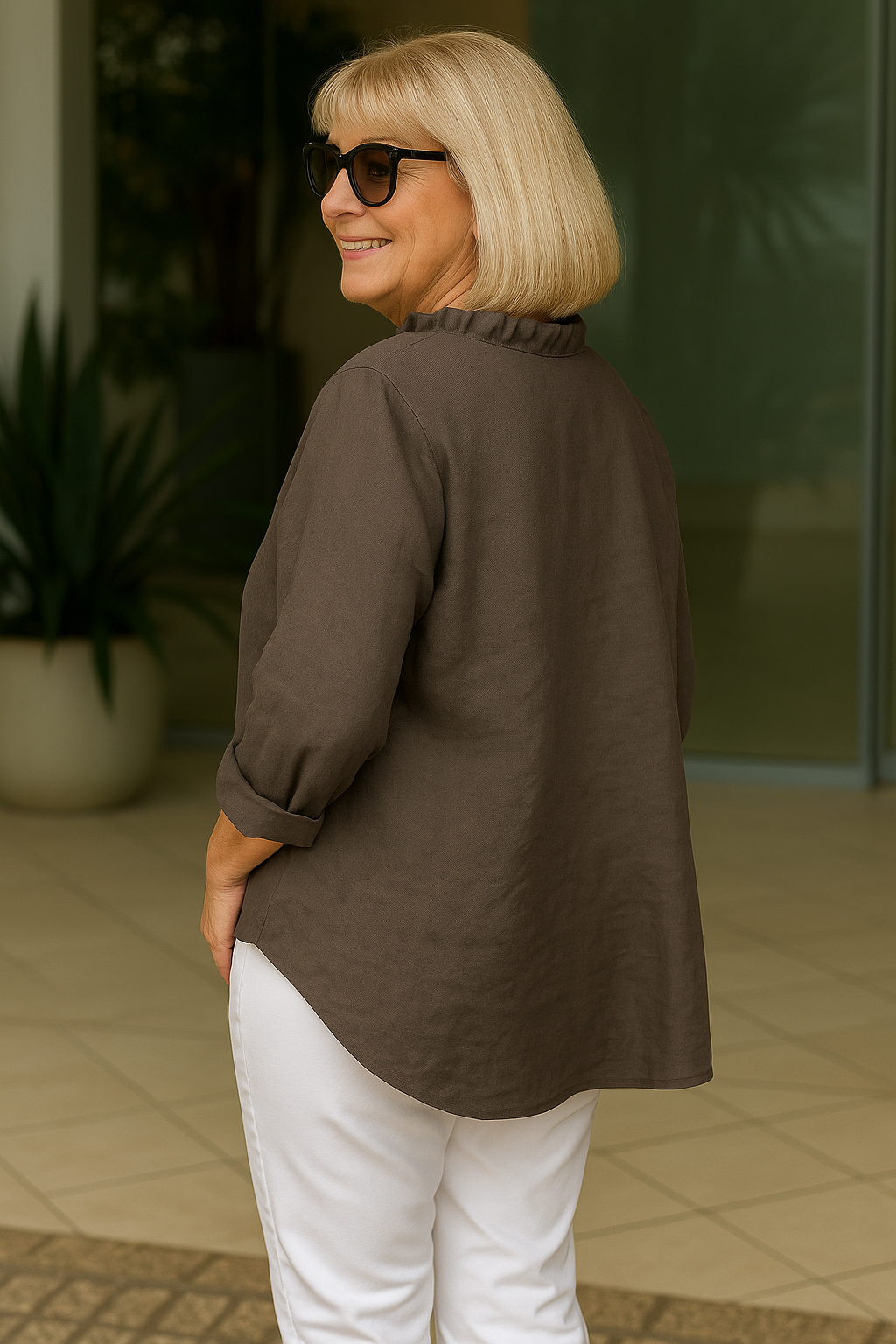Maribel | Blouse Douce à Volants - Pour un Confort Authentique