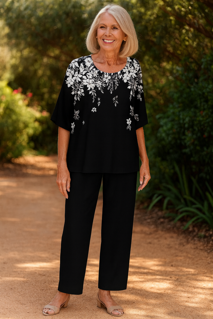 Rosalind | Ensemble Deux Pièces Élégant – Style Décontracté, Confort Durable