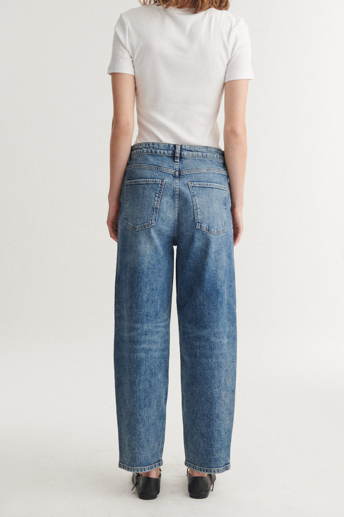 Ea Stone W. – Jean en denim délavé effet stone