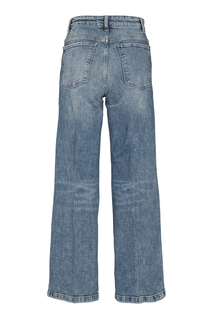 Jean Enya – Denim délavé à la pierre