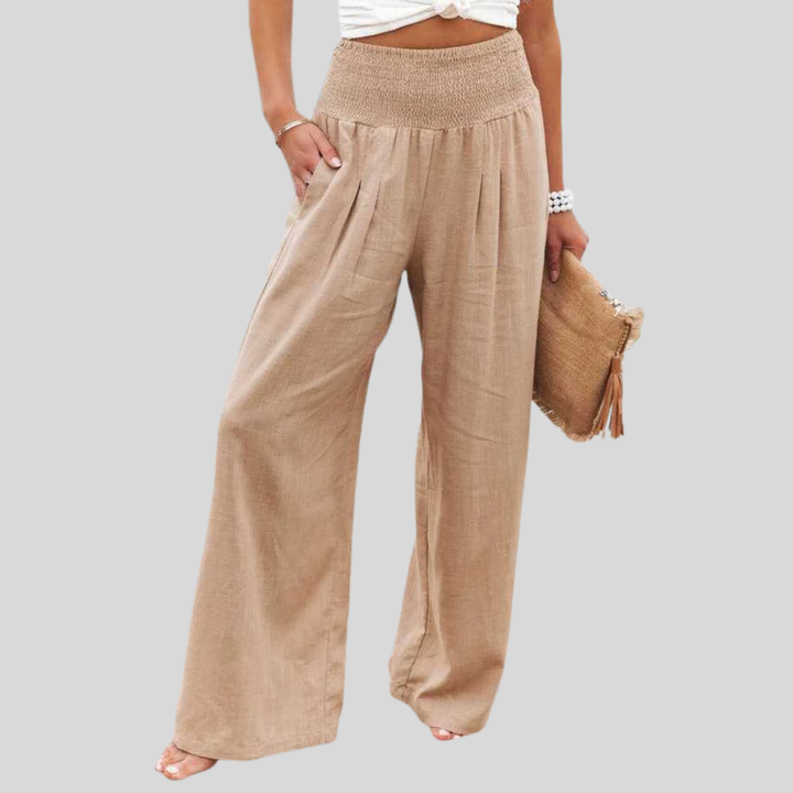 Aileen - Pantalons Amples de Plage Élégants