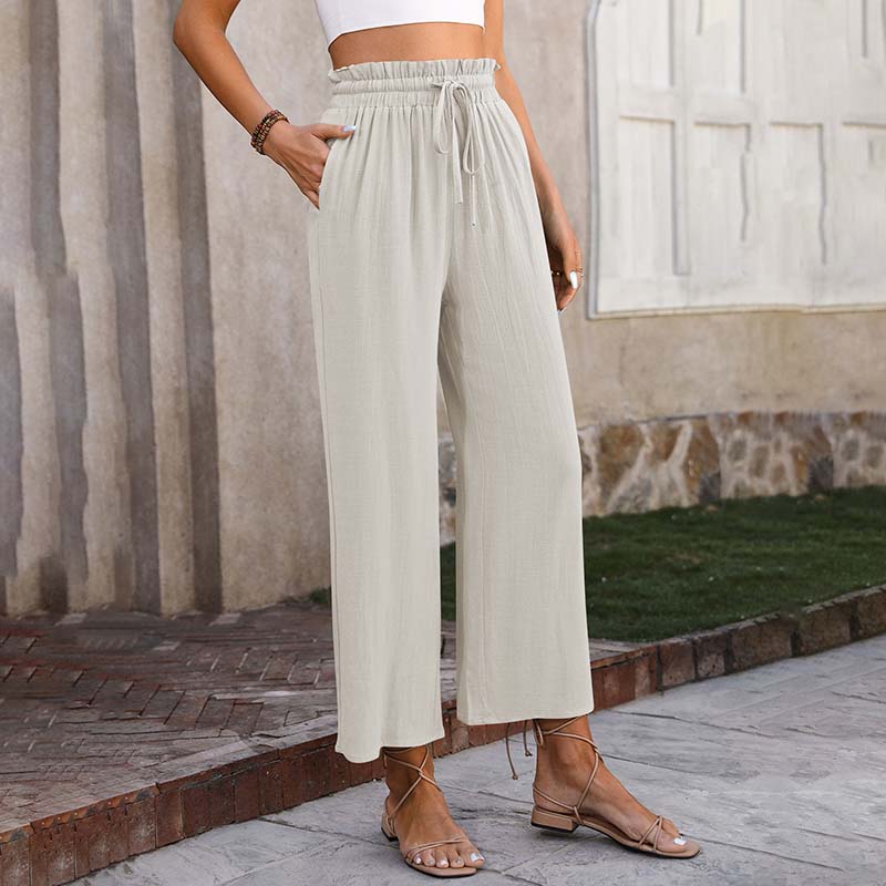 Eluna - Pantalon léger de détente chic