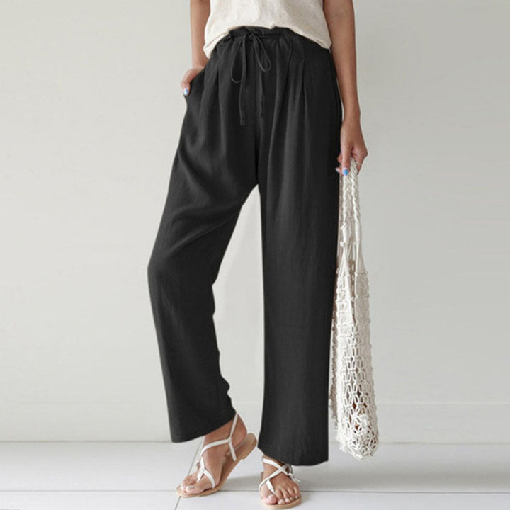 Vara - Pantalons Confortables à Taille Élastique avec Cordon
