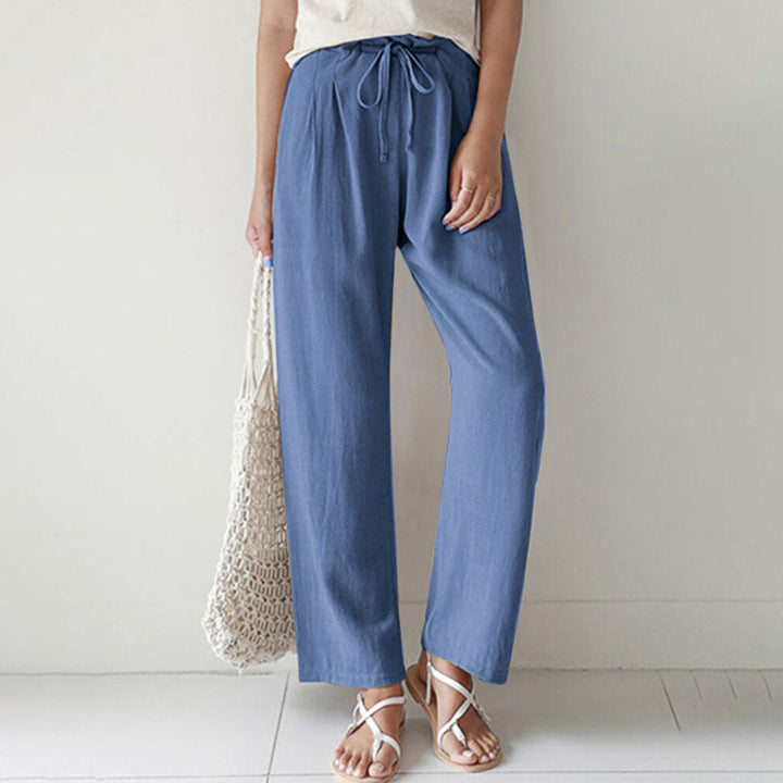 Vara - Pantalons Confortables à Taille Élastique avec Cordon