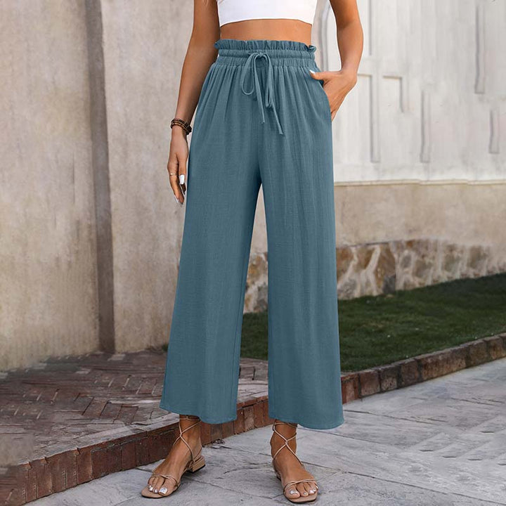 Eluna - Pantalon léger de détente chic