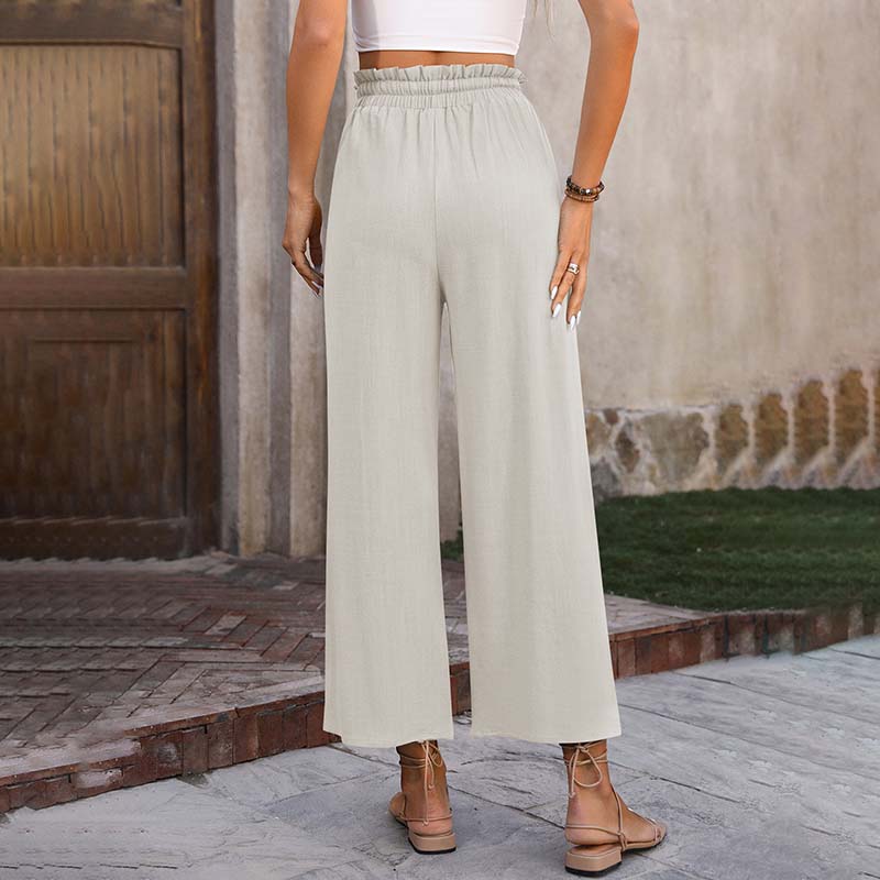 Eluna - Pantalon léger de détente chic